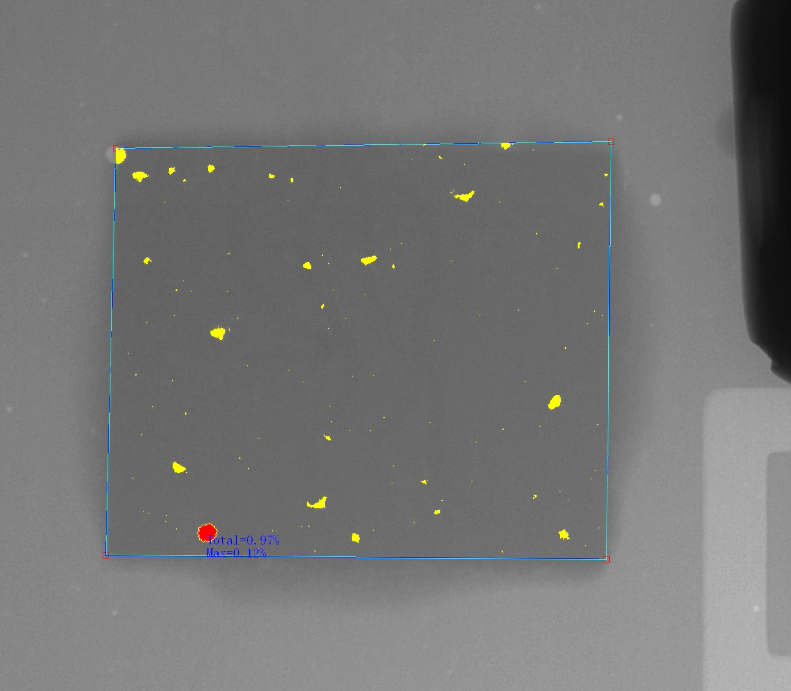 IGBT 气泡X射线检测图