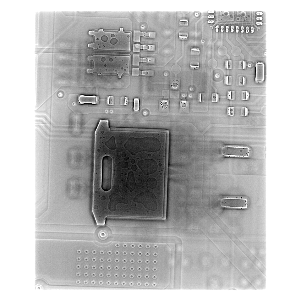 元件内气孔检测分析