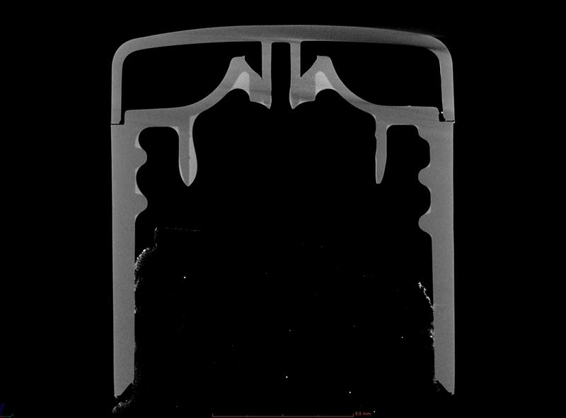 基于工业CT的壁厚分析与模具优化数据云图