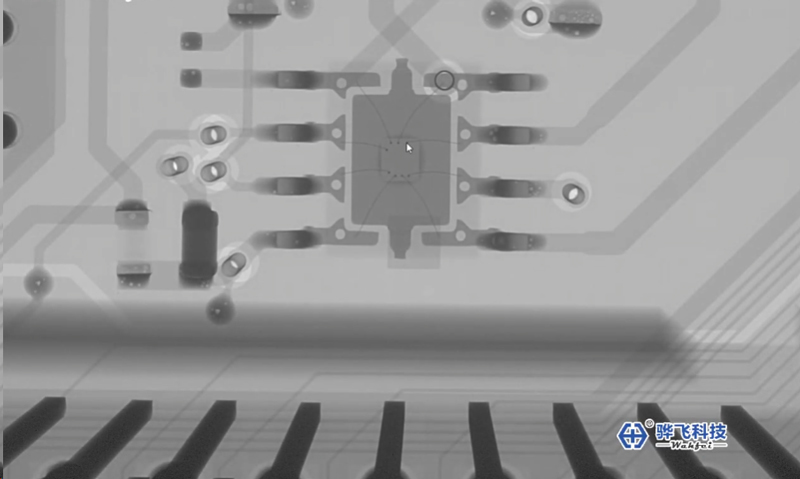 PCBA X-Ray 焊点透视检测影像 - BGA焊接分析