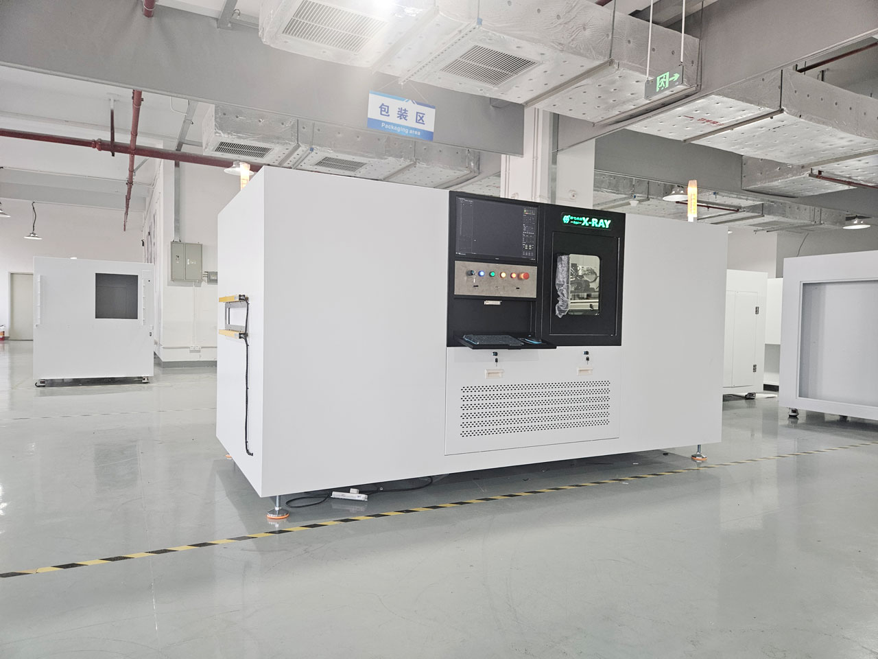 软板焊镍片检测的X射线在线检查机实拍视角3