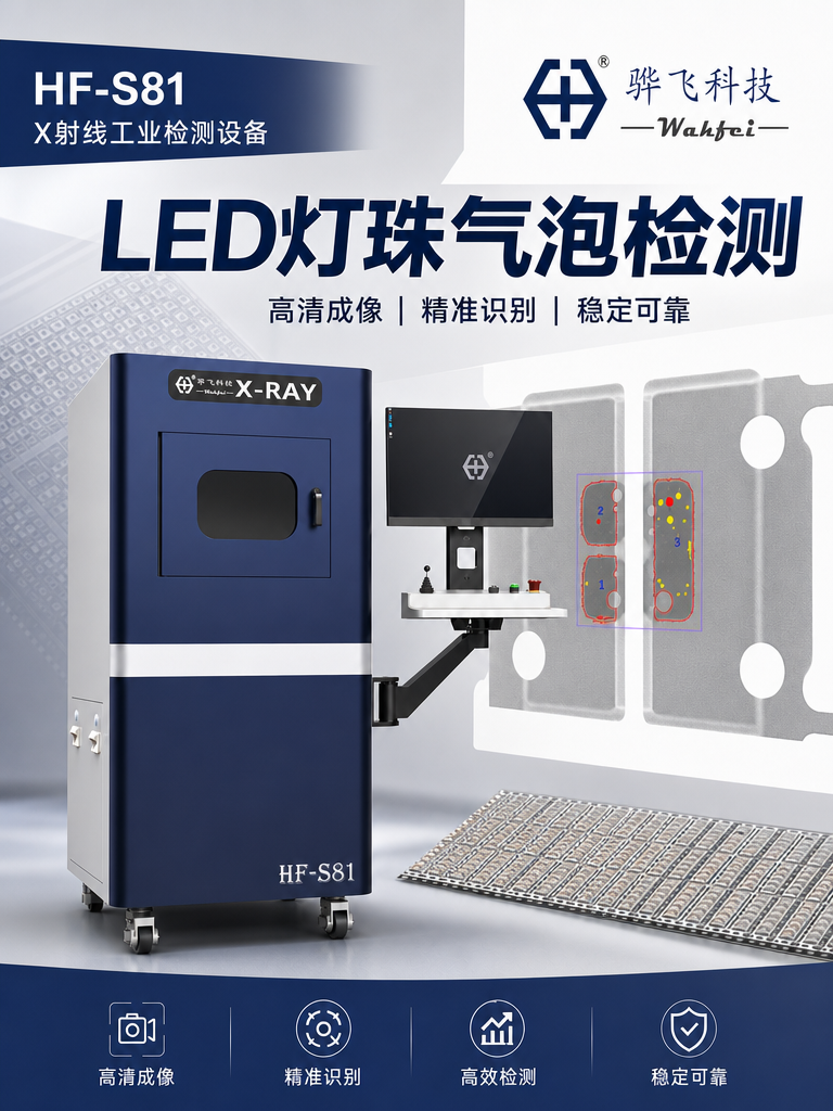 X-ray无损检测LED灯珠内部气泡