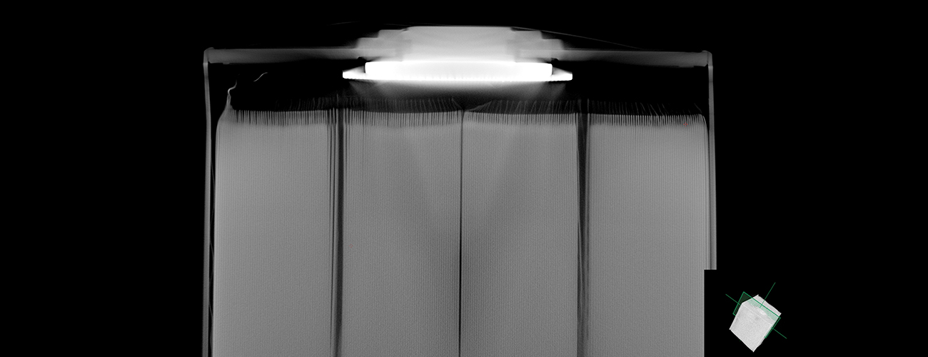 圆柱电池X射线检测图