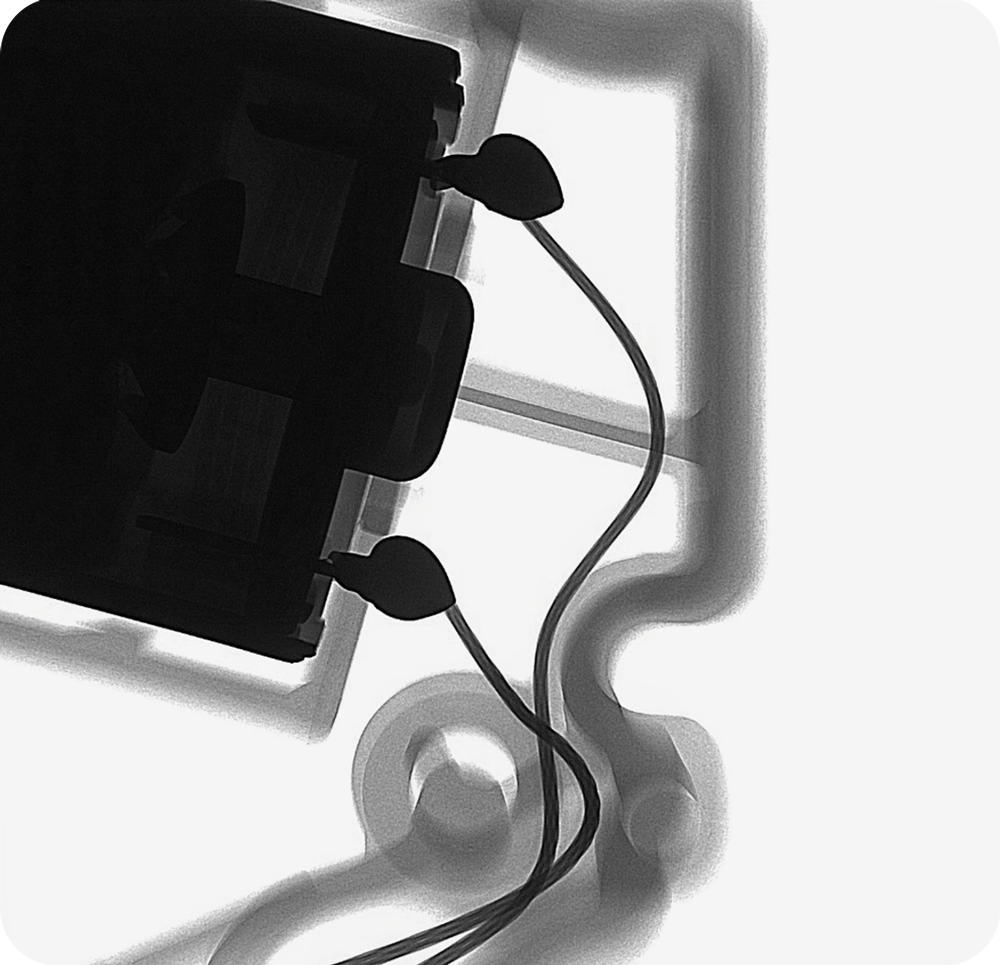 注塑件异物X光检测图